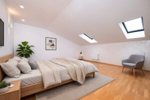 Avar 3-toaline katusekorter läbi kahe korruse T1 kõrval.