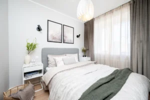renoveeritud 2-toaline korter Tallinnas magamistuba